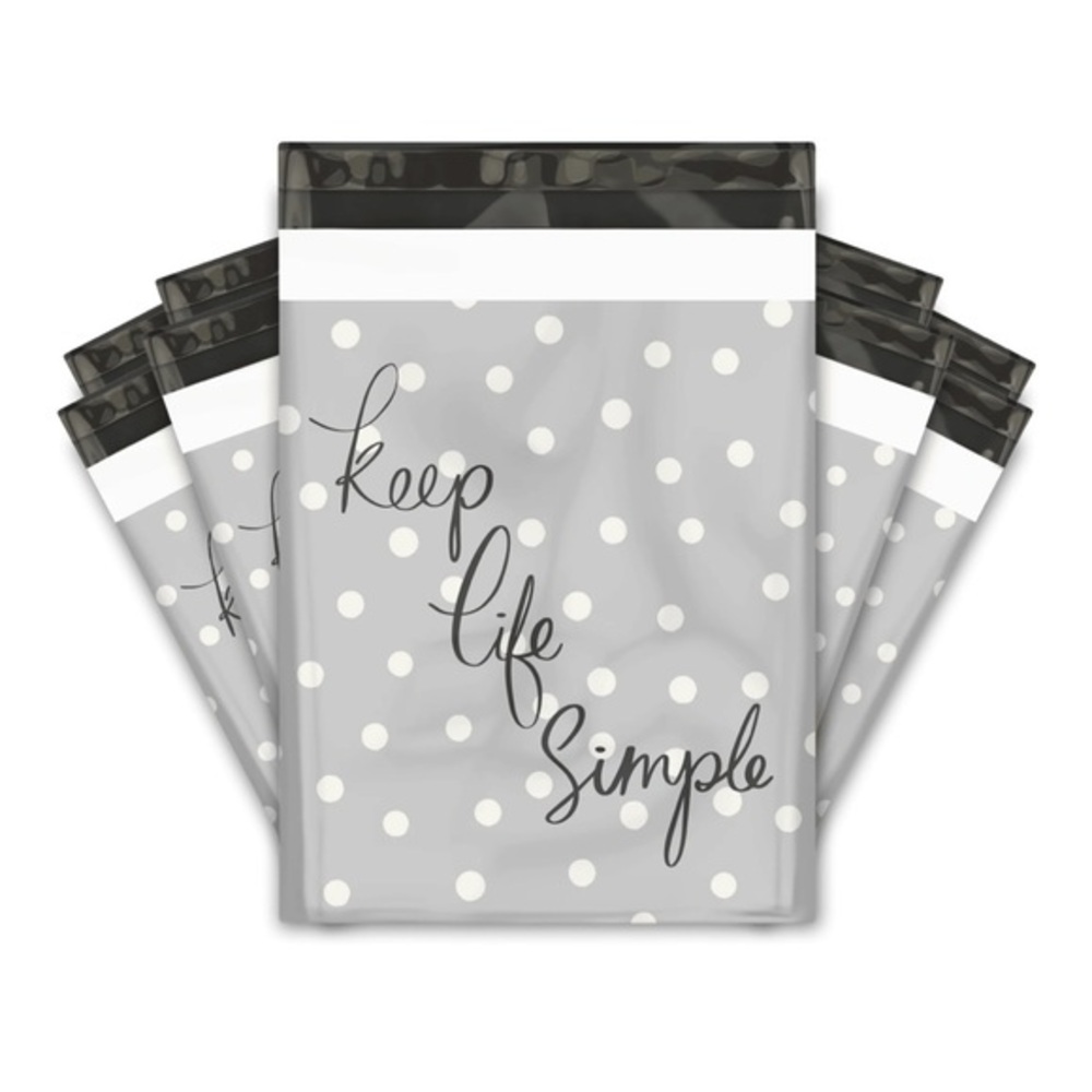 20 (10” x 13”) Polka Dot Mailing Bags Poly Mailers Poly Bags Shipping Bags NEW